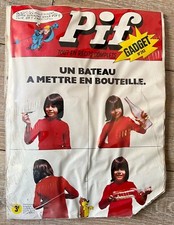 PIF GADGET  N° 243 BATEAU BOUTEILLE NEUF SOUS CELLO COIN DECOUPE