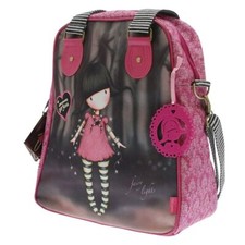 Grand sac Gorjuss rose et noir