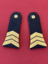 Paire Épaulettes Écussons De