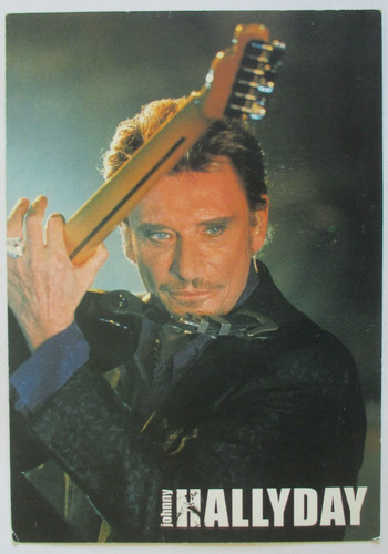 Johnny hallyday carte - johnny,