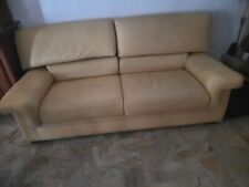 Canapé cuir 2 places