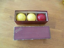 ancienne billes de billard chevillote vintage bowls