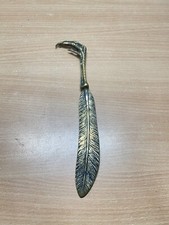 Ancien Coupe Papier Pied De