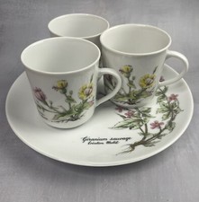 3 tasses + assiette MOBIL