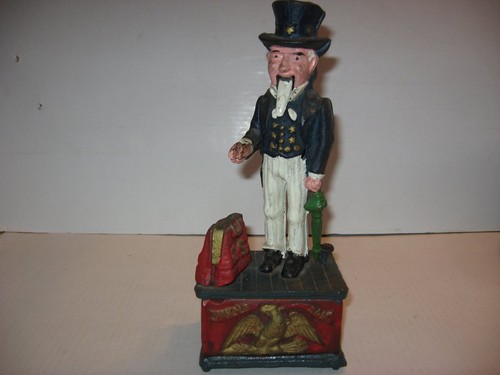 Cast iron uncle sam mechanical - sam,