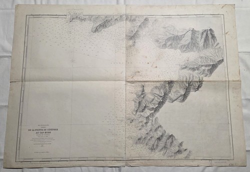Carte marine 1894 corse golfe - carte,