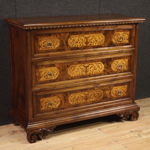 Commode bois marqueté - en,