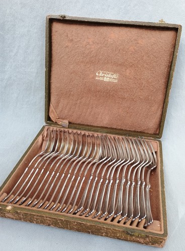 Christofle coffret couverts - christofle,