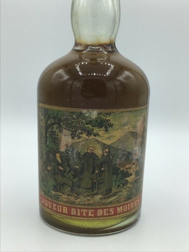 Bouteille liqueur verte - de,