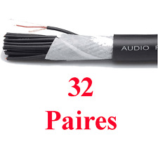 Câble Multipaire Audio 32