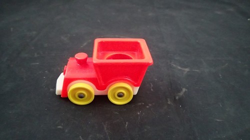 Train rouge vintage fisher - rouge,