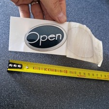 " OPEN  "  pour 106 PEUGEOT Logo Badge Emblème Sticker autocollant