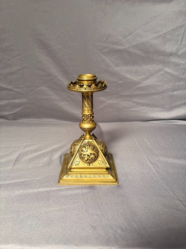 Ancien bougeoir chandelier - ancien,