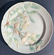 Assiette Keller & Guerin de Saint Clément, Art nouveau, 1892-1923.