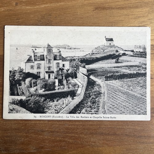 Postcard cpa roscoff la - cpa,