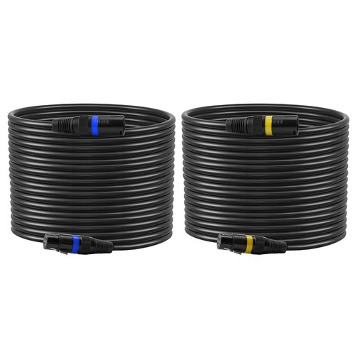 Uimoso 100 xlr cable - ft, 2-pack