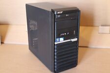 ACER VERITON M288 STEEL PC CASE GAMING VINTAGE FULL METAL ACIER RETRO BON ETAT