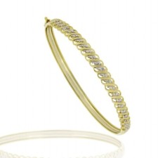 18k or Sur Argent Diamant