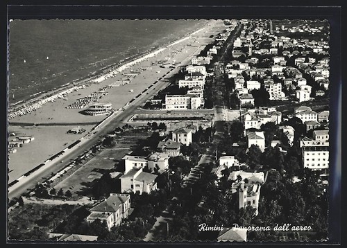 Carte postale rimini - carte, panorama