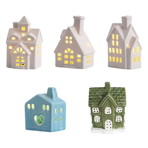 Maison village noël - village, de