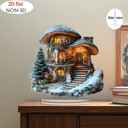 Décoration noël plate - de, 2d
