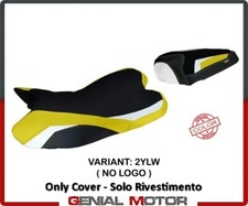 Housse de selle Kayapo Special Color Jaune - Blanche(YLW)T.I.YAMAHA R1 2009>2014
