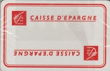 JEU DE 32 CARTES  : CAISSE D'EPARGNE