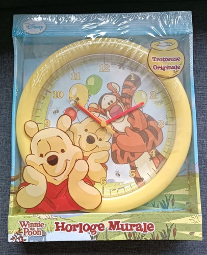 Horloge murale pendule winnie - horloge,
