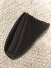 19 Inch Square Polyester Brown