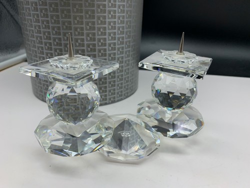 Figurine swarovski bougeoir - swarovski,