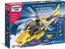 CLEMENTONI - Jeu et science – Hélicoptère de secours -  - CLE52559