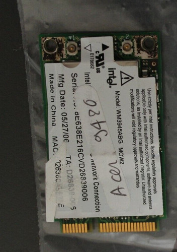 Carte wifi intel wm3945abg - wifi,
