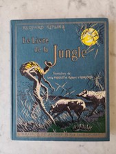 Le Livre De La Jungle, Illustration reboussin DELAGRAVE, Rudyard Kipling 1953