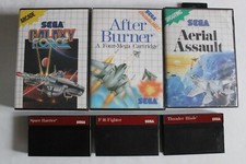 Lot SEGA Master System PAL : 6 jeux de type Arcade & Shoot them Up.