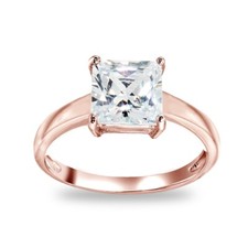 Coupe Princesse Carré Zircone