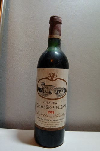 Vin châteaux chasse spleen - vin,