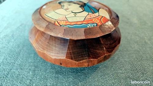 Boîte bois vintage - vintage, –