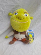 PELUCHE SHREK BIG HEADZ 2010 DREAMWOKS 22 CM NEUF AVEC ETIQUETTE