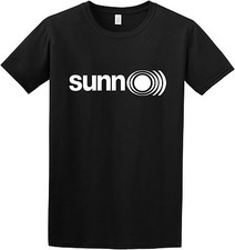 Sunn O))) black t-shirt maglietta logo drone (no cd lp) DOOM METAL