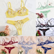 Ensemble lingerie violet clair