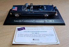 ATLAS, Véhicule Miniature, LINCOLN Continental Limousine SS-100-X, Ech : 1/43.