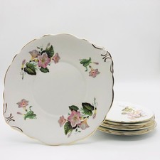 Service à Gâteau en porcelaine Régence, Made in England