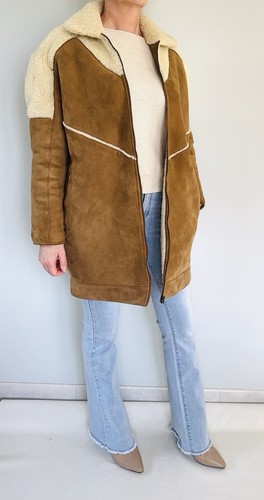 Manteau réversible peau de - en,