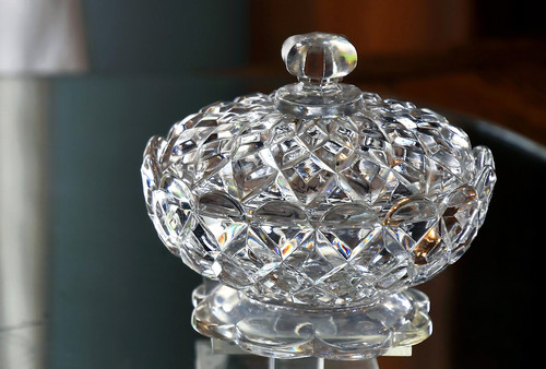 Baccarat sucrier ovale - ·,
