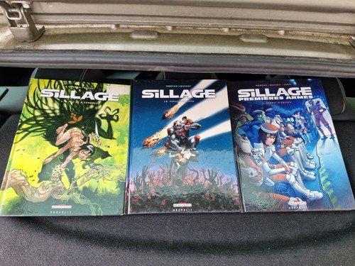 Lot bds sillage tomes - 3,