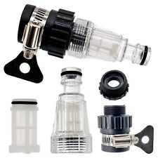 Filtre à Eau Petit Set 3/4 " Tuyau D'Arrosage Pré-filtre Robinet Schnelladapter