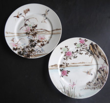 2 assiettes japonaises Kutani
