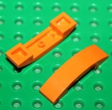 Lego Orange Slope Curved 4x1 Double 93273/set 60020 75115 9678 60083 10233 60062