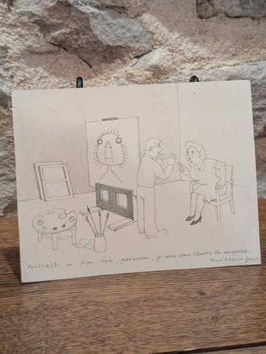 Dessin original humoristique