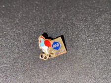 (Z8) PINS BADGE ENAMEL VINTAGE COLLECTION AGF JEUX OLYMPIQUES